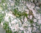 A picture of step 2 of Methi Paratha.