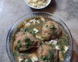 Une image de l'étape 6 de Tajine Jben ou Gratin de Poulet aux Oeufs et Fromages 🍴.