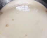 A picture of step 1 of Wheat kanjee with coconut milk.