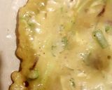 A picture of step 2 of Besan cheela.
