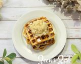 A picture of step 5 of Custard Apple Waffles.