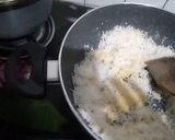 A picture of step 3 of Nariyal Ladoo.