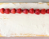 A picture of step 12 of Strawberry Swiss Roll Cake.