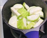 絲瓜蛋彩虹湯麵的食譜步驟4照片