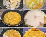 Foto del paso 1 de la receta Tortilla de patata rellena de jamón y queso