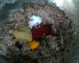 A picture of step 3 of Sev onion sabji.