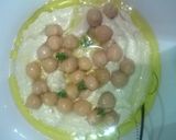A picture of step 2 of Hummus.