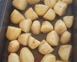 A picture of step 6 of Oven Roasted Potatoes.