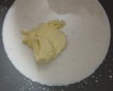 A picture of step 1 of Japanese condensed milk bread.