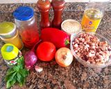Foto del paso 1 de la receta: Pulpo en trozos, con arroz a la cúrcuma. #delantaldorado #Receta