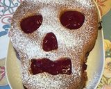 Une image de l'étape 14 de Gâteau crâne aux pêches de vigne et amandes.