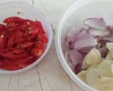 Foto langkah ke 1 dari resep Oseng Batang Kangkung dan wortel.