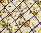A picture of step 8 of Pistachios, cranberries and almond fudge.