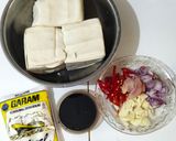 Foto langkah ke 1 dari resep Sambal Goreng Tahu Kecap.