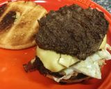 รูปขั้นตอนการทำที่ 10 ของ Bacon Cheeseburger (โลคาร์บ)