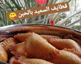 صورة لخطوة 4 من وصفة قطايف سميد بالجبن ولبنه