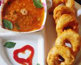 सांबर बड़ा (sambar vada recipe in Hindi) रेसिपी चरण 5 फोटो