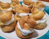 Glutén- és tejmentes képviselőfánk, pudingos krémmel,vegán habbal recept fázis 8 fotója