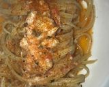 Foto del passaggio 5 della ricetta Sogliola “del mio mare”..con linguine e bottarga