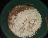 A picture of step 4 of Eggless chocolate cake without oven.