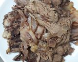 Hình bước làm 1 của món Bún bò Huế