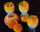 A picture of step 5 of Mango Chia Pudding.