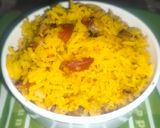 केसरिया मीठे चावल(kesariya mithe chawal recipe in hindi) रेसिपी चरण 5 फोटो