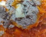 Foto del paso 5 de la receta: Albóndigas rellenas de queso con tomate