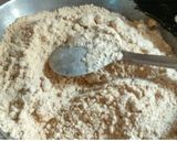 A picture of step 1 of Ladoo.