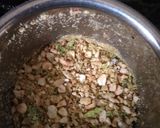 A picture of step 3 of Sabudana khichdi.