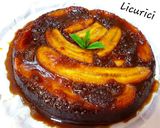 Pas rețetă Prăjitura răsturnată cu banane și caramel 3 fotografie