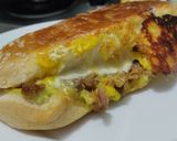 Foto del paso 8 de la receta: Sánduche🥯de pollo🍗y jamón🥓hawaiano🍍con queso🧀🥯🥪..