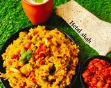 A picture of step 6 of Arhar Dal Masala Khichdi.