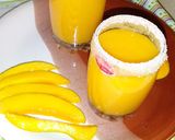 A picture of step 5 of Mango smoothie.