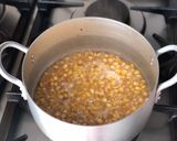 Hình bước làm 1 của món Súp bắp ngọt kiểu Pháp