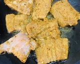 A picture of step 5 of Boneles spicy fish.