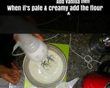 A picture of step 9 of Vanilla sponge cake.