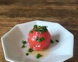 A picture of step 3 of Shio Koji Tomato - Japanese #easy #vegan.