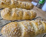 Fokhagymás chiamagos baguette recept fázis 10 fotója