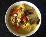 Foto langkah ke 6 dari resep Lodeh Kacang Panjang,Terong & Iga Sapi.