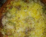 A picture of step 5 of Healthy Wheat rice pizza.