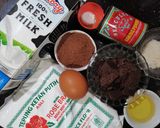 Foto langkah ke 1 dari resep Mochi Cake Coklat Lumer.