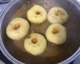 Une image de l'étape 9 de Navets raves primeurs « donuts » au bouillon de crevettes et oignon de roscoff.