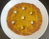 A picture of step 3 of Maharashtrian Thalipeeth.