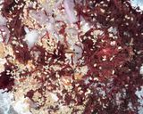 A picture of step 1 of Beetroot Flavored Ragi and Oats Roti.