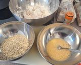 Une image de l'étape 1 de Nuggets au flocon d'avoine.
