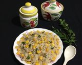 A picture of step 6 of Corn Upma.