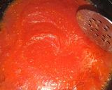 A picture of step 5 of Pizza in tikka boti at home.