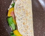 Foto del paso 4 de la receta: Quesadilla de melocotón y queso de cabra