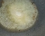 A picture of step 2 of Moong Dal Halwa.